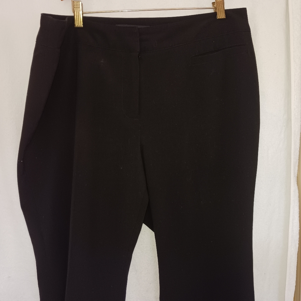 Amanda & Chelsea Black Trousers. SIZE 14 W